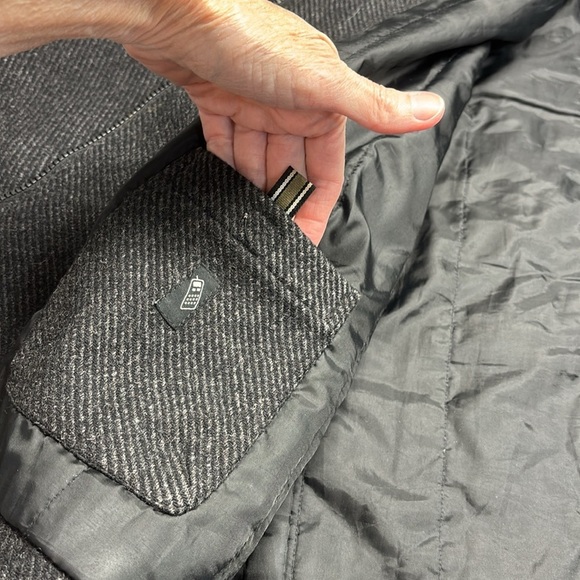 Britches Wool/Cashmere Blend Jacket Black/Charcoal Size XL - Picture 7 of 14